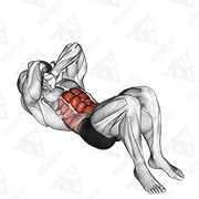Animated demonstration of janda sit-up