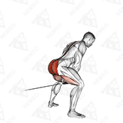Animated demonstration of cable pull through (with rope)